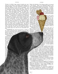 German Shorthaired Pointer Ice Cream, Black
