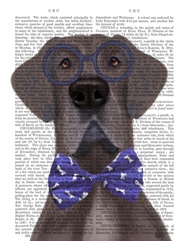 Great Dane with Glasses and Bow Tie