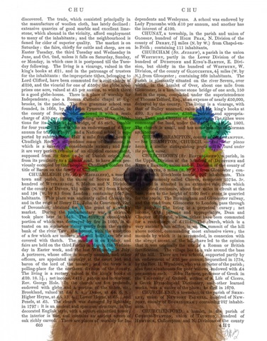 Labradoodle Golden and Flower Glasses