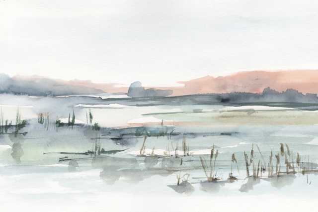 Marsh Cattails II