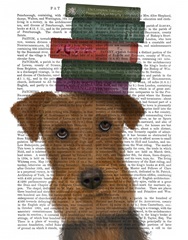 Airedale and Books
