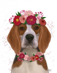 Beagle Flower Headdress
