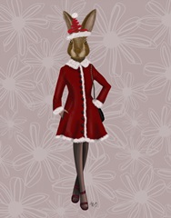 Christmas Christmas Fashion Bunny