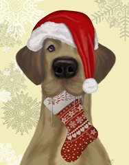 Christmas Drooly Christmas Dane