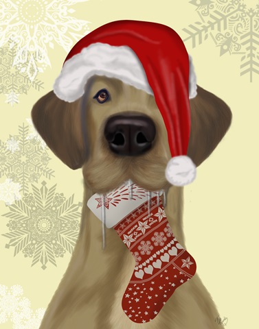 Christmas Drooly Christmas Dane