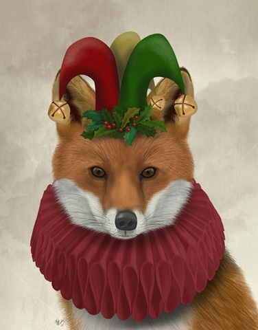 Christmas Foxy Christmas Fool