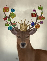 Christmas Gift Bearing Deer