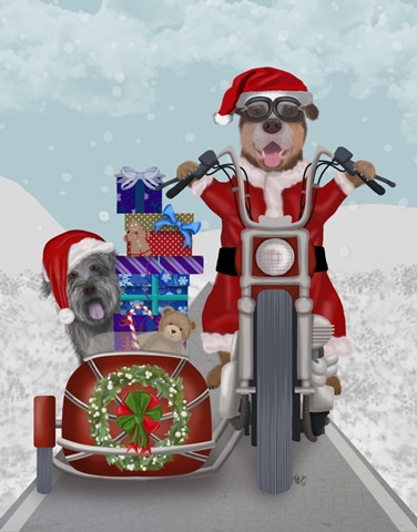 Christmas Mutts Christmas Chopper