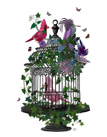 Flower Birdcage 1