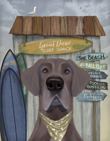 Great Dane Surf Shack