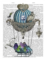 Owls in Sled Balloon