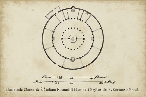 Plan for St. Stephen's Rotunda