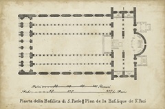 Plan for the Basilica at St. Paul's