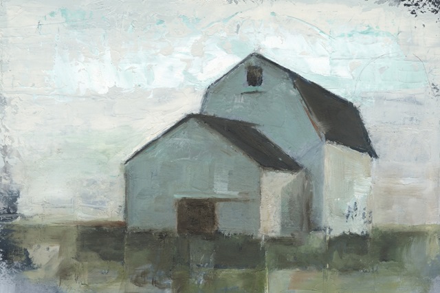 Barn at Sunset I