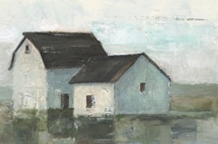Barn at Sunset II