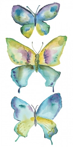 Jeweled Butterflies IV