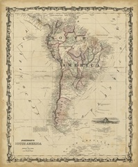 Johnson's Map of South America