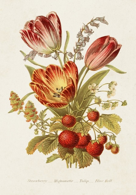 Antique Floral Bouquet IV
