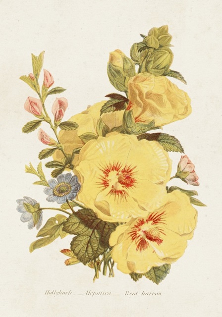 Antique Floral Bouquet VI