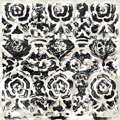 Parchment Brocade IX