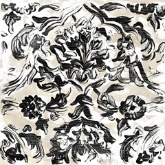 Parchment Brocade VII