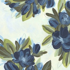 Lush Indigo Blooms II