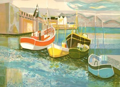 Boats in Harbor II