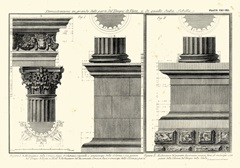 Cornice Tempio di Vesta