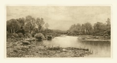 Tranquil Riverscape IV