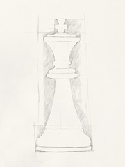 Chess Set Sketch II