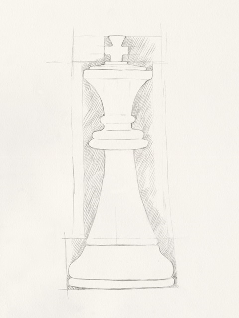 Chess Set Sketch II