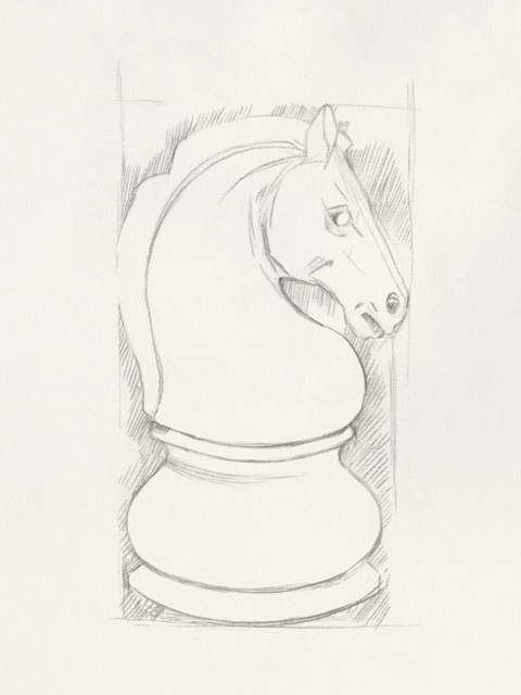Chess Set Sketch III