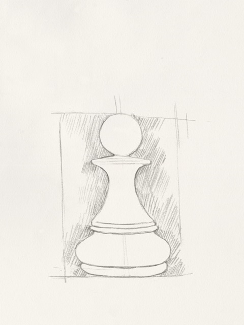 Chess Set Sketch V
