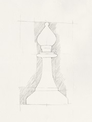 Chess Set Sketch VI