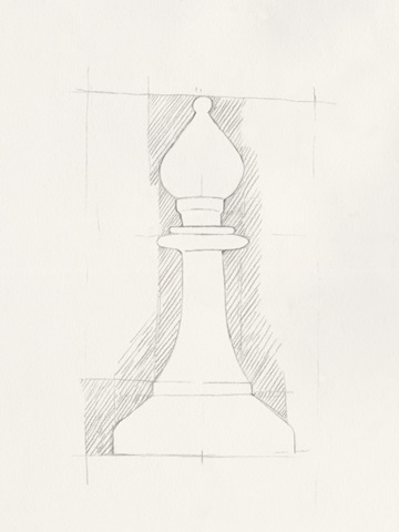 Chess Set Sketch VI