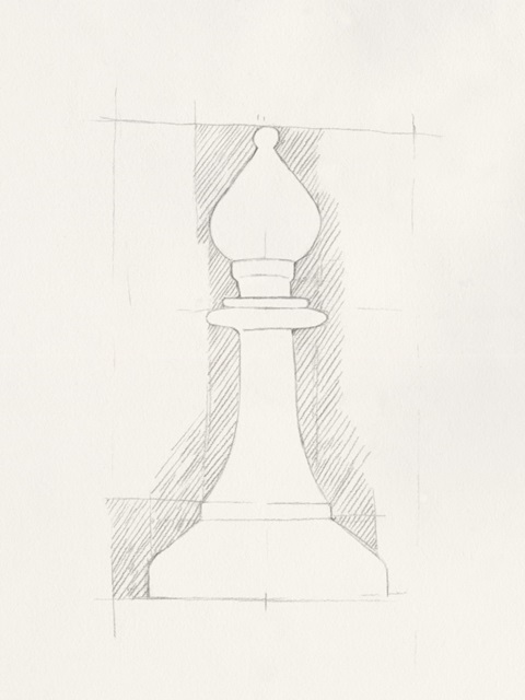 Chess Set Sketch VI