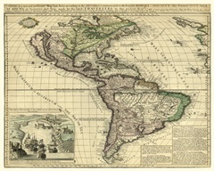 America, London, ca. 1740