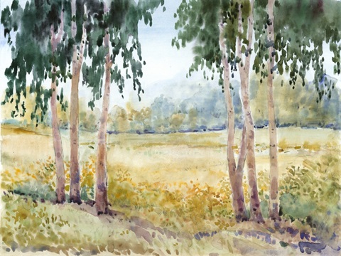 Luminous Meadow II