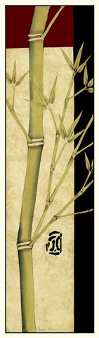 Meditative Bamboo Panel I