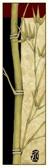Meditative Bamboo Panel III