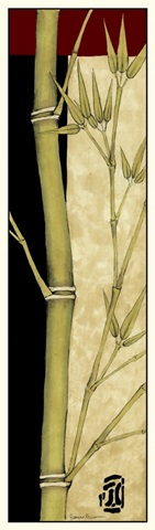 Meditative Bamboo Panel III