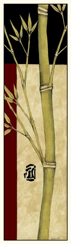 Meditative Bamboo Panel IV