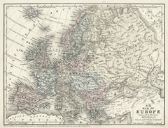 Mitchell's Map of Europe