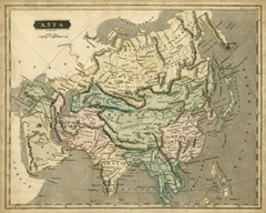 Thomson's Map of Asia