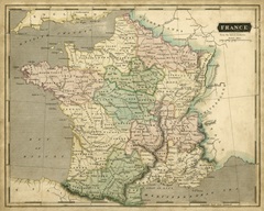 Thomson's Map of France