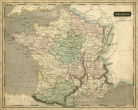 Thomson's Map of France