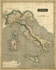 Thomson's Map of Italy