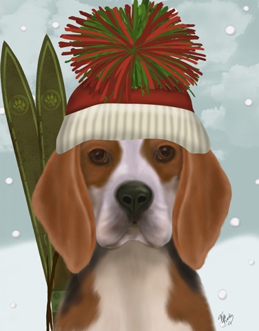 Ski Dogs Beagle