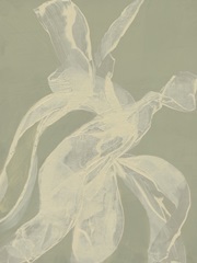 White Ribbon on Celadon I
