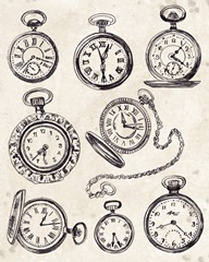 Pocket Watch Sketches I